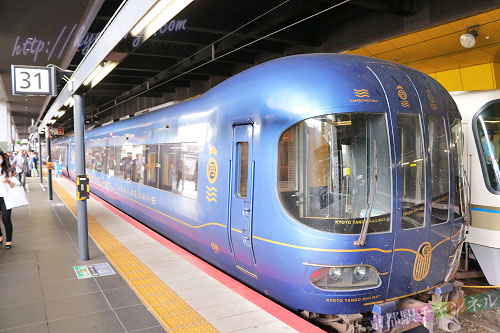京都駅に停車している丹後の海