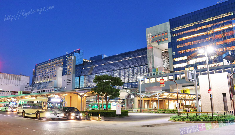 京都駅の2番、3番ホーム