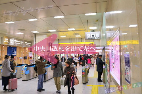 新幹線中央口改札