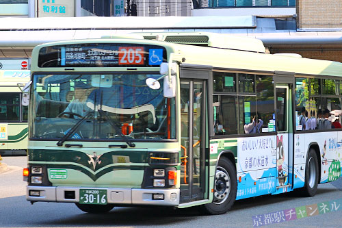 京都の市バス