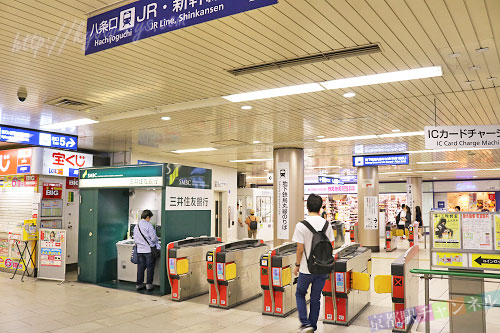 京都駅の京都信用金庫のATM