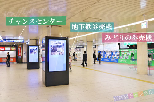京都駅のチャンスセンター