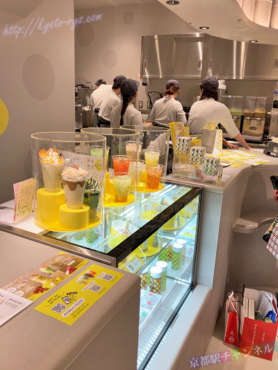 京都駅のぶぶるのドリンクメニュー