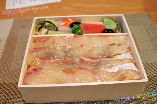 紫野和久傳の鯛ちらし寿司