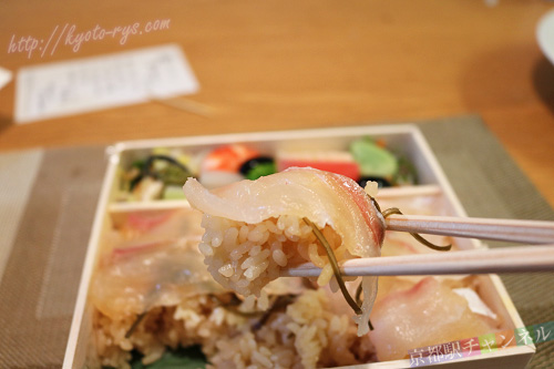紫野和久傳の鯛ちらし寿司