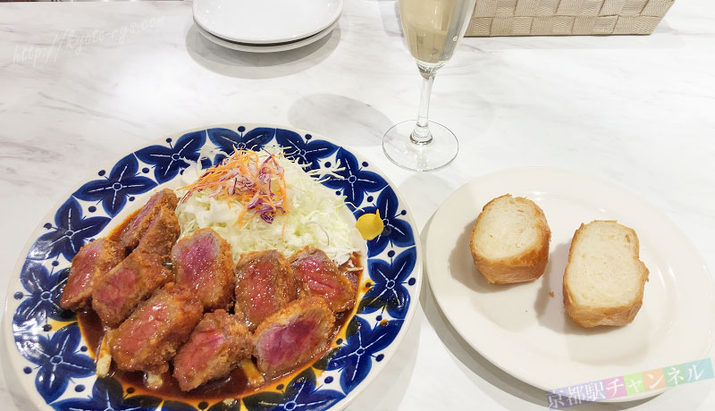 京都駅のフレンチ酒場GOLDのランチ