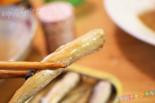 竹中罐詰のシシャモの缶詰