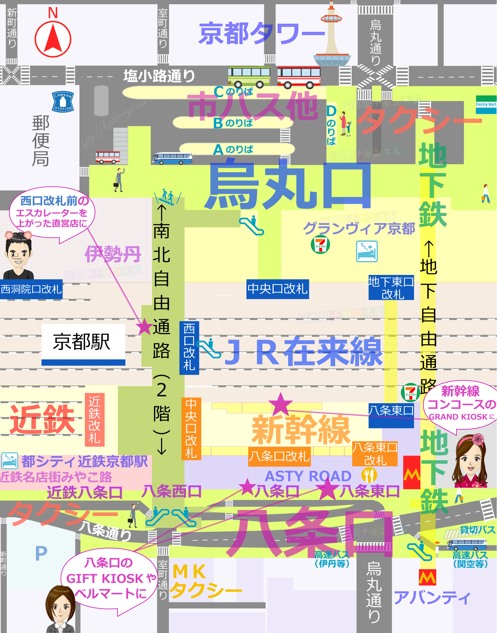 中村藤吉本店のマップ