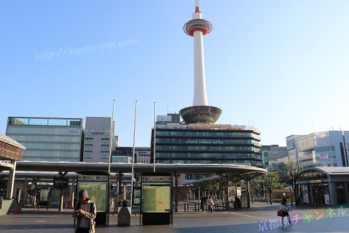京都駅の烏丸口