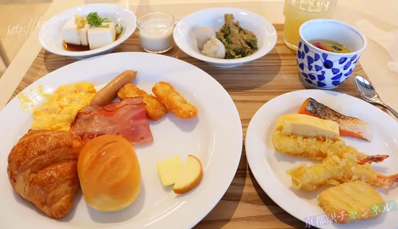 アルアホテル京都の朝食ブッフェ
