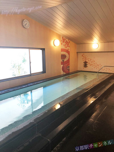 アルモントホテル京都の人工温泉