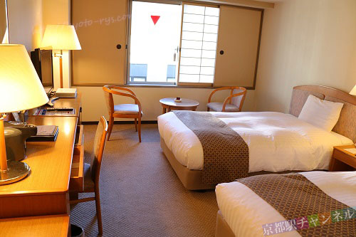 ホテルセントノーム京都のツインルーム