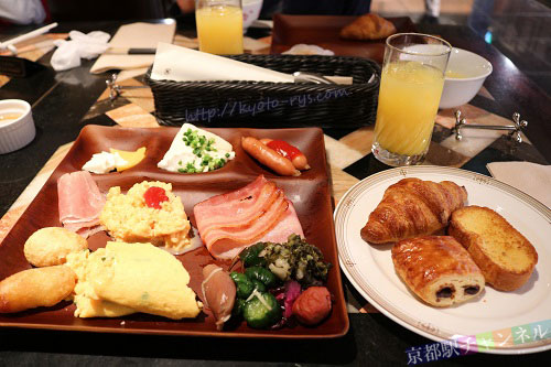 京都センチュリーホテルの朝食ブッフェ