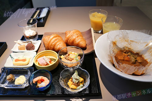 ダイワロイネットホテル京都四条烏丸の朝食メニュー