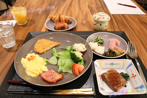 ホテルフォルツァ京都四条河原町の朝食メニュー