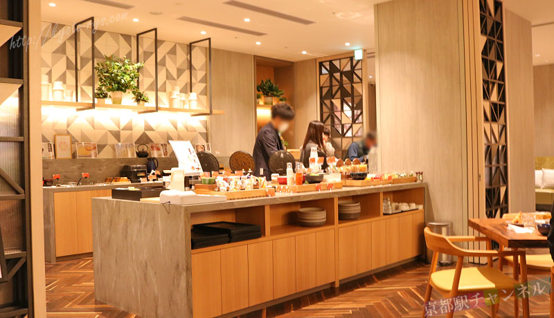 ホテルフォルツァ京都四条河原町の朝食ブッフェ