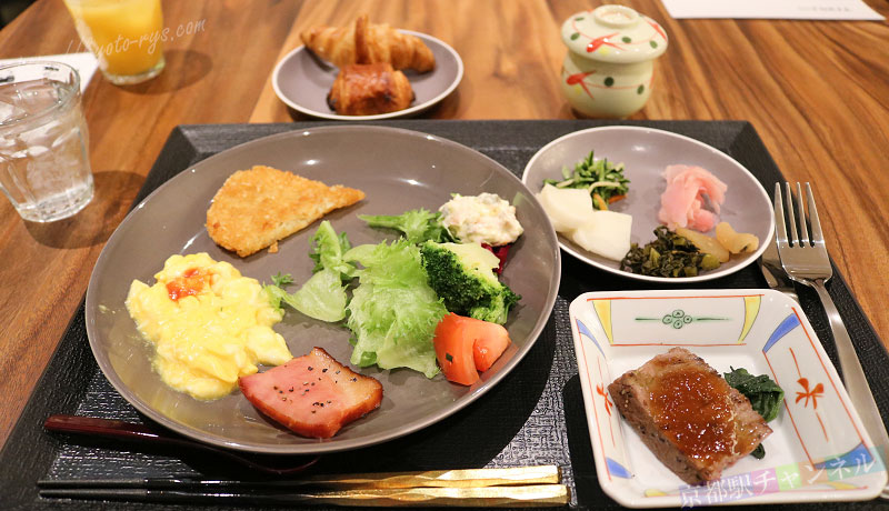 ホテルフォルツァ京都四条河原町の朝食ブッフェ