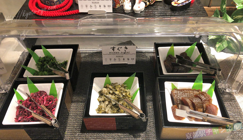 相鉄フレッサイン京都清水五条の朝食ブッフェ