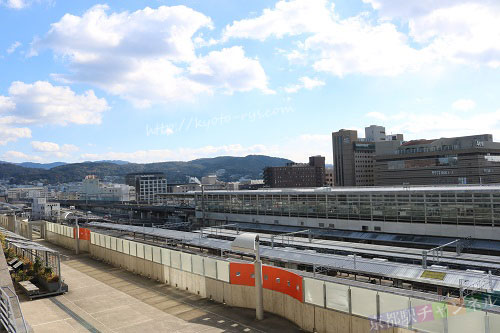 京都駅の眺望ゲート