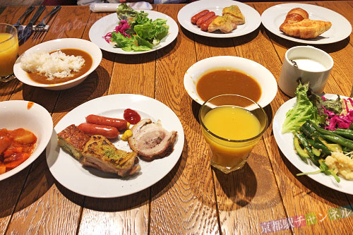 京王プレリアホテル京都烏丸五条の朝食