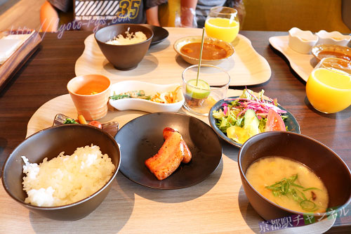 梅小路ポテル京都の朝食