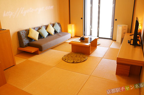ホテルグランヴィア京都の和スイートツインの客室