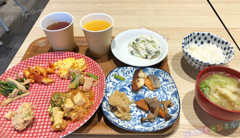 静鉄ホテルプレジオ京都烏丸御池の朝食
