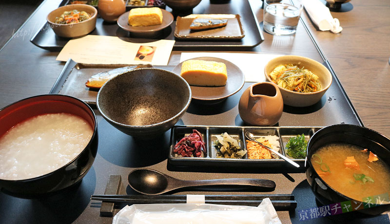 hotel tou nishinotoin kyotoの朝食