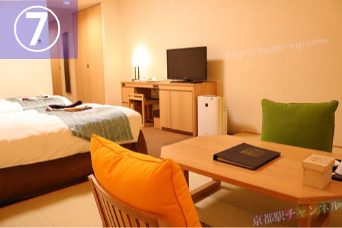 京湯元ハトヤ瑞鳳閣の和洋室