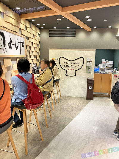 京都駅のよーじやカフェ