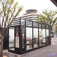 京都駅の喫煙所