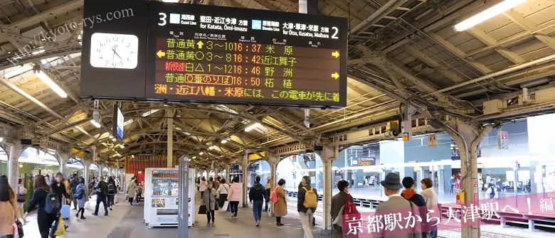 琵琶湖線の電車